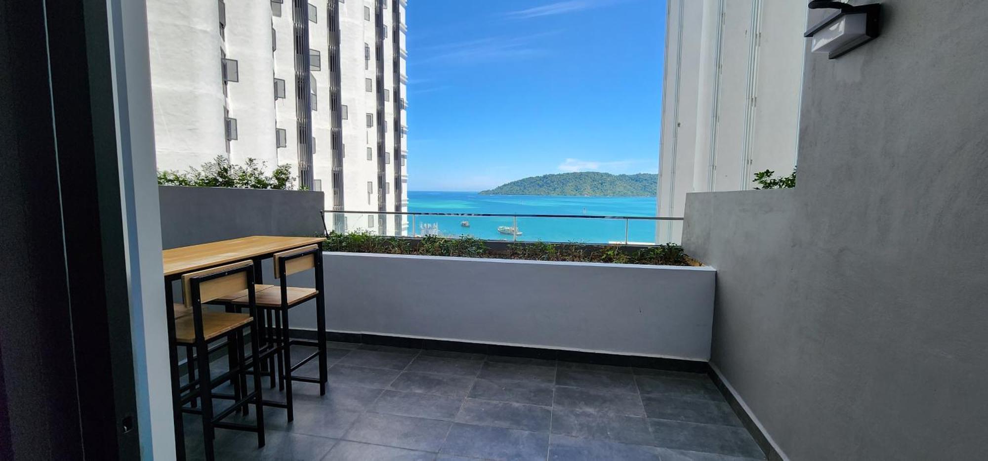 The Shore Ns Studio Suites Sea View Kota Kinabalu Esterno foto