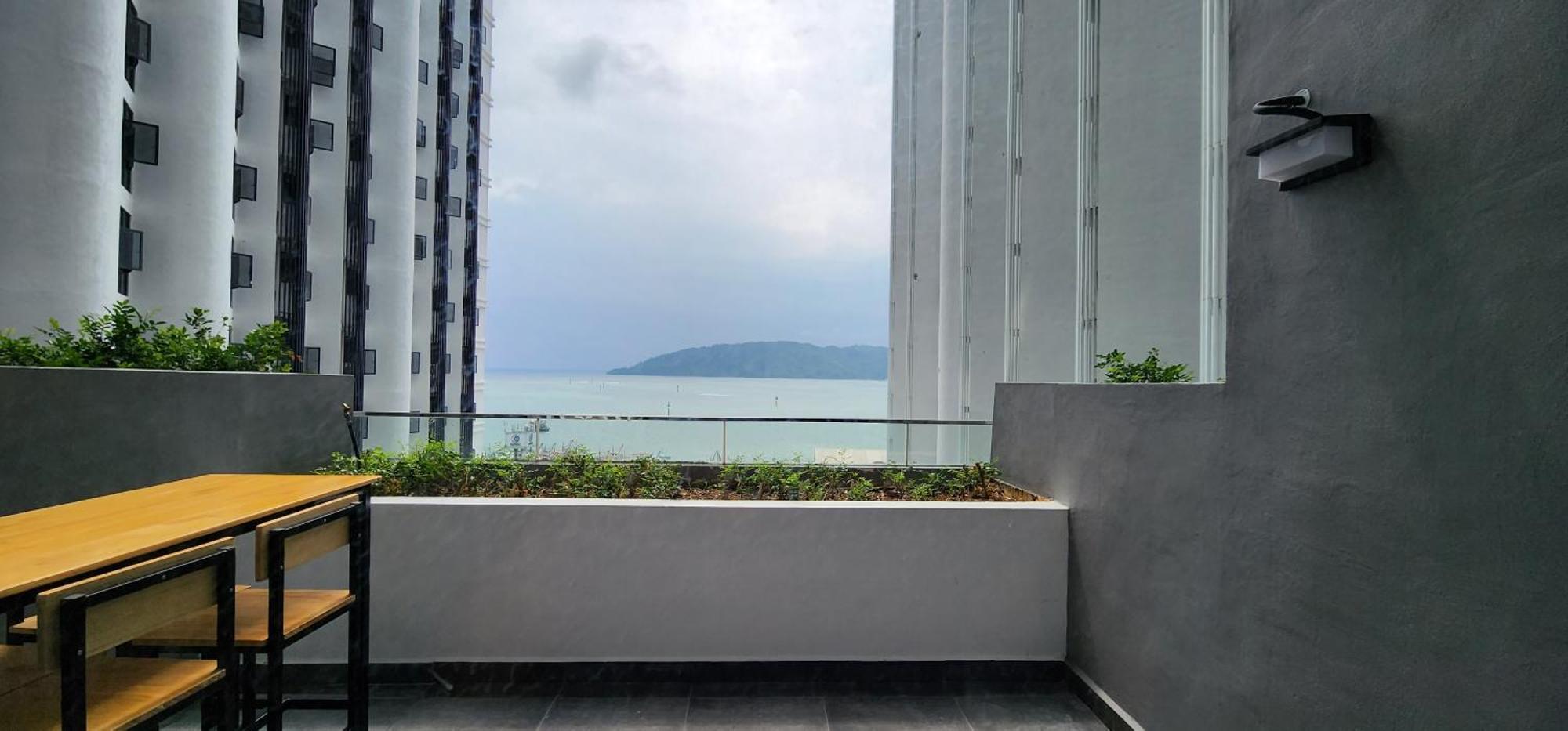 The Shore Ns Studio Suites Sea View Kota Kinabalu Esterno foto